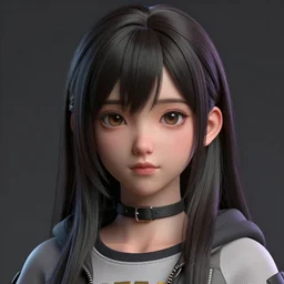 clothed, worksafe. cgsociety, by wlop, ilya kuvshinov, krenz cushart, greg rutkowski, trending on artstation. zbrush sculpt, octane, maya, houdini, vfx. close - up face of a cute young anime chinese filipino j - pop av idol girl. cinematic dramatic atmosphere, sharp focus, soft volumetric studio lighting.