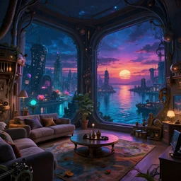 a beautiful photorealistic highly detailed game room city by frank gehry, cgsociety cosmic bioshock atlantis flowers sea at night nightvision steampunk water fantasy at dusk studio ghibli neon noir at dawn dramatic lighting alien sunset lake lightpaint tokyo, archdaily, wallpaper, highly detailed, trending on artstation.