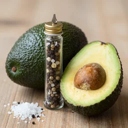 avocado like salt and pepper
