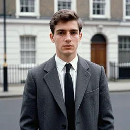 kodachrome photograph of a stylish young man in 1 9 6 7 london