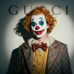 gucci brand clown
