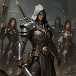 legendary harengon assassin, highly detailed, d & d, fantasy, highly detailed, digital painting, trending on artstation, concept art, sharp focus, illustration, global illumination, ray tracing, realistic shaded, art by artgerm and greg rutkowski and fuji choko and viktoria gavrilenko and hoang lap