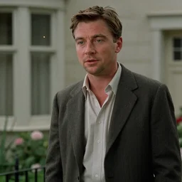 film still of ewan mcgregor as clark gable in gone with wing, gameplay, 8 k, hd