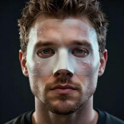 hyperrealistic dslr film still of michael buble mask disguised as bubbles, stunning 8 k octane comprehensive 3 d render, inspired by istvan sandorfi & greg rutkowski & unreal engine, perfect symmetry, dim volumetric cinematic lighting, extremely hyper - detailed, incredibly real lifelike attributes & flesh texture, intricate, masterpiece, artstation, stunning