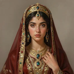 afghan goddess, highly detailed, digital painting, trending on artstation, concept art, sharp focus, illustration, art by artgerm and greg rutkowski and magali villeneuve