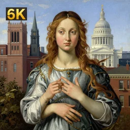 city of boston, painted by botticelli, digital painting, 4 k