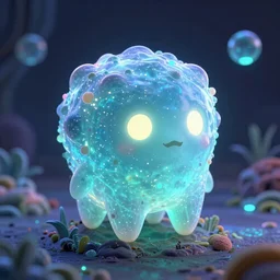 bioluminescent cute toothless on a dreamy biome, enchanted, magical, fantasy, hyper realism, intricate, digital art, detailed, studio shot, unreal engine 5, octane, high definition, smooth, artstation, behance