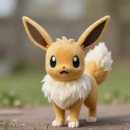 a photo of a real life Sylveon, real life size