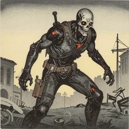 Left 4 Dead 2 by Utagawa Kuniyoshi, woodblock print