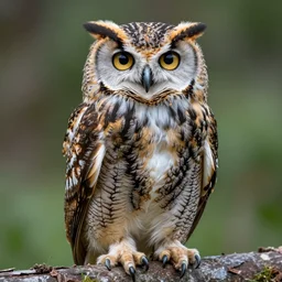 a pig owl!!! hybrid! hyper realistic!! realistic lighting!! wildlife photographer of the year!!! bold natural colors, national geographic, hd, wide angle, 8 k