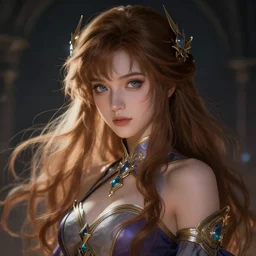 portrait _ of a beautiful magic girl character design fantasy intricate _ cinematic _ lighting _ highly _ detailed _ digital _ painting _ artstation