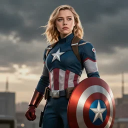 Chloe Grace Moretz as Captain America