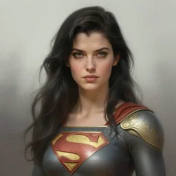portrait of darna superhero, intricate, elegant, highly detailed, ray tracing, digital painting, artstation, concept art, smooth, foggy backgroud, sharp focus, illustration, art by artgerm and greg rutkowski and alphonse mucha, 8 k