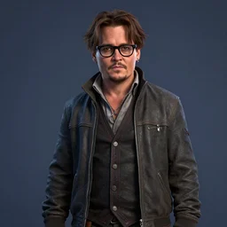 johnny depp as a pixar disney character from up 2 0 0 9 unreal engine octane render 3 d render photorealistic