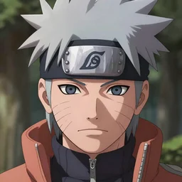 Kakashi's real face in live action. Ultra realistic. Realistic. 4k.