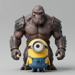 Realistic miniature of Minion Colossal Titan