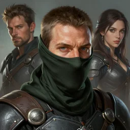 ninja scott adkins, art by artgerm and greg rutkowski and magali villeneuve, d & d, fantasy, portrait, highly detailed, headshot, digital painting, trending on artstation, concept art, sharp focus, illustration