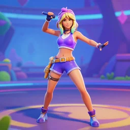 iris sagan in fortnite, dancing