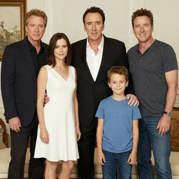 Nicolas Cage Family Reunion