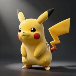 Photograph of a pikachu skeleton, national geographic, iPhone photo
