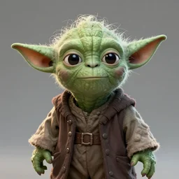 Yoda looking at the camera, sharp image, 4k, art by Donato Giancola and Bayard Wu, digital art, trending on artstation