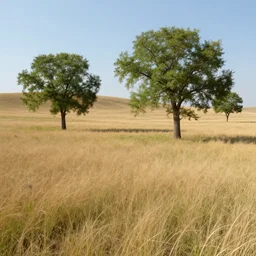 plains windswept windswept windswept trees with no grass, high quality fantasy art, 4k