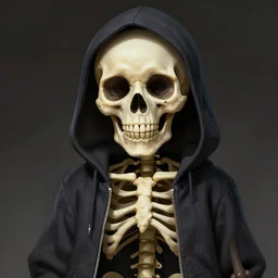 gigachad skeleton wearing a hoodie, gigachad sans from undertale, highly detailed, sharp focus, digital painting, artwork by Kinkade