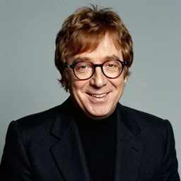 portrait of elton john lennon smiling strongly in 1 9 7 0 by ilya repin