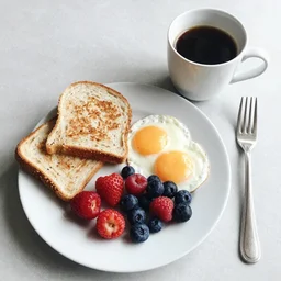 a good morning breakfast and coffee