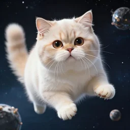 national geographic photograph of nyan cat in space