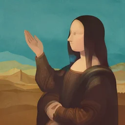 the joy of discovery, a simple textured vector based illustration, critical detail, contrasting colors, atmospheric dreamscape painting, wlop by ( leonardo da vinci )