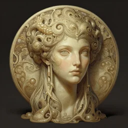 anthropomorphic unit circle head in bulbous slimehymn anna kournikova hermit, intricate, elegant, highly detailed creature, wide angle, digital painting, artstation, concept art, sharp focus, illustration, art by artgerm, bob eggleton, stephen hickman, richard corben, wayne barlowe, greg rutkowski, alphonse mucha, 8 k