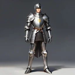 portrait of a medieval shining knight man, full body concept art, anime fantasy illustration by tomoyuki yamasaki, kyoto studio, cinematic lighting, trending on artstation