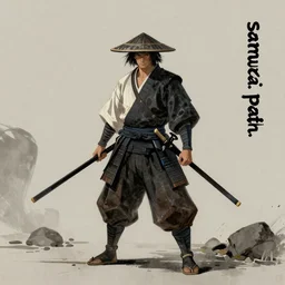 “samurai path, concept art”