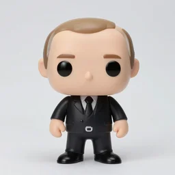 putin nintendo stop motion vinyl action figure, plastic, toy, by butcher billy