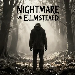 nightmare on elmstreet, digital art, cinematic, volumetric light, creepy, wallpaper, poster, photorealistic
