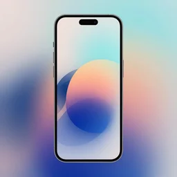 A desktop wallpaper that visualizes AI, blend elements, stylistic, visualize, Machine Learning, smooth noise 4K, geometric, iPhone wallpaper, gradient, surrealism