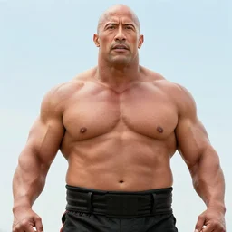 still of the movie the sumo wrestler starring dwayne johnson