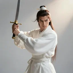 sword wielding a man