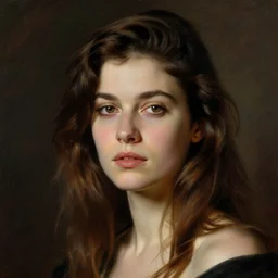 lizzy mercier descloux, portrait, by guido crepax