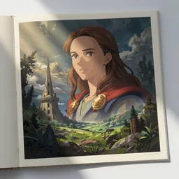 asset sheet, material study, thor anime natalie portman