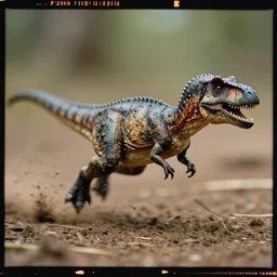 kodak portra 4 0 0, 5 0 mm leica summicron f 1. 2, action photography, long shot, dirty lenses, award winning macro photo of a small dirty dinosaur running fast on mud, fast shutter speed, motion blur, tiny gaussian blur, highly detailed, highly intricate, depth of field, national geographic