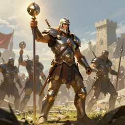 battle for troy, grand, glorious, light effect, leisurely, highly detailed, digital painting, artstation, concept art, smooth, sharp focus, illustration,