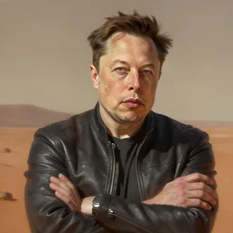 portrait of elon musk on mars, expressive pose, futuristic, highly detailed, digital painting, artstation, concept art, smooth, sharp focus, by gil elvgren