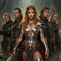 hyper realistic photography portrait of female occult paladin amazon cinematic, brom, moebius, peter mohrbacher, juan gimenez, james gurney, greg rutkowski comic cover artstation