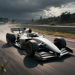 dystopian futuristic race car design by frank stephenson