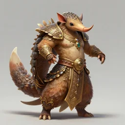 full body photograph of a male anthropomorphic armadillo man fursona arabian dancer, deep focus, intricate, elegant, highly detailed, digital painting, artstation, concept art, matte, sharp focus, illustration, d & d, fantasy, hearthstone, art by artgerm and greg rutkowski and alphonse mucha