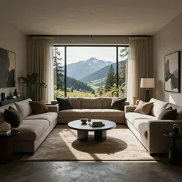 transparent living room