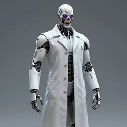 cybernetic plague doctor 8 k hyperrealism extremely scary