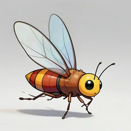 nathan fillion riding a firefly insect, comic book style